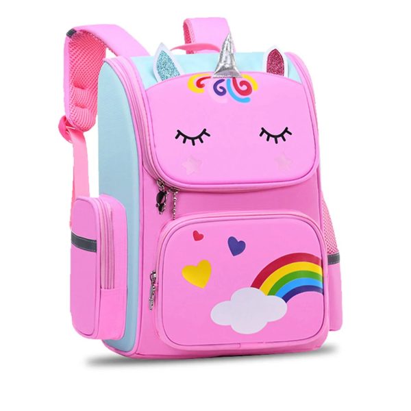 cartable licorne rose enfant