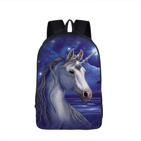 cartable licorne en 3D Créature Unicorne