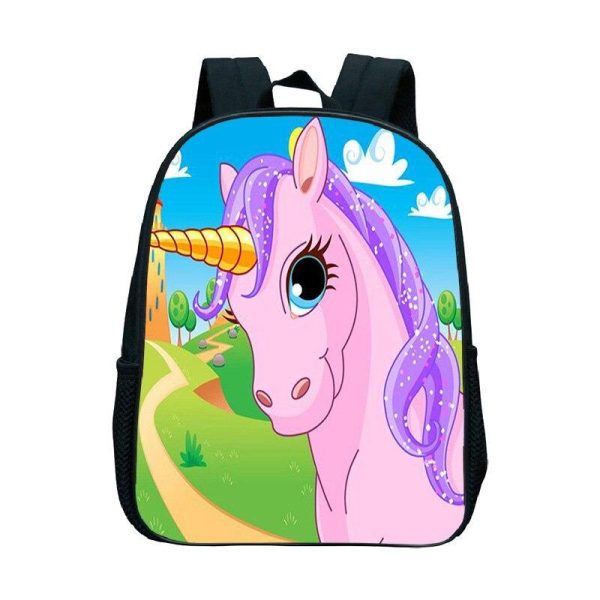 cartable licorne fille poney
