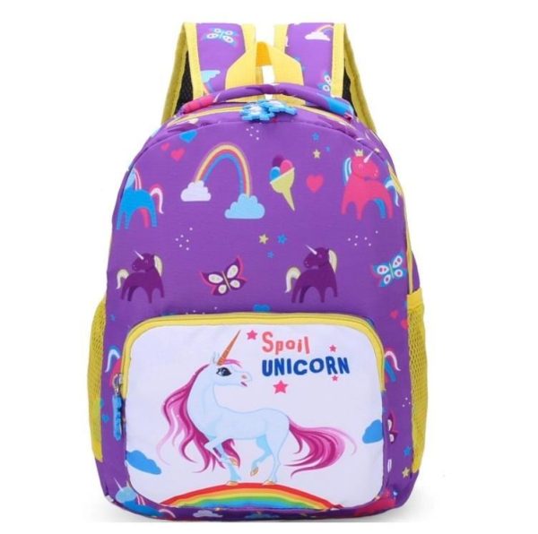 cartable licorne violet