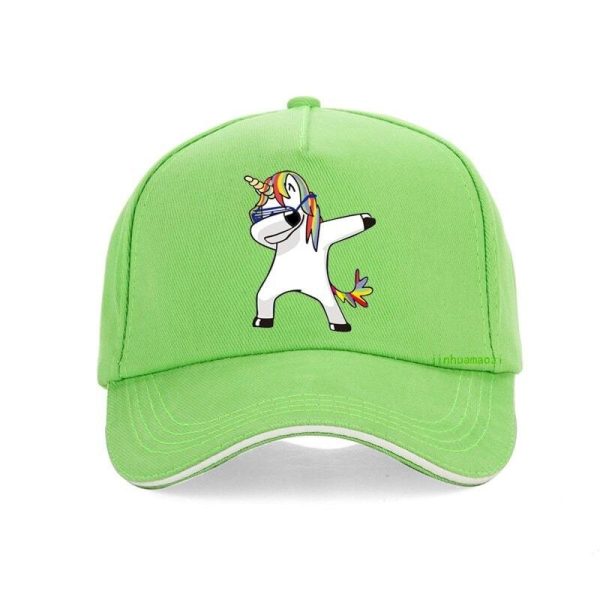 casquette Licorne Dab Vert