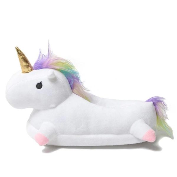 chausson licorne blanche