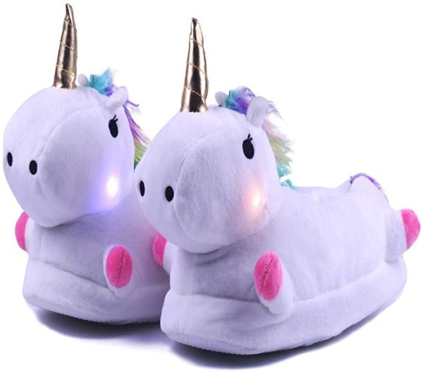 chausson licorne lumineux