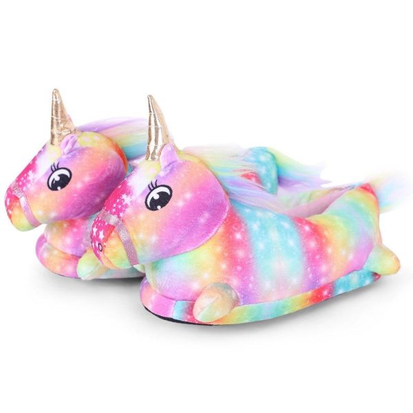 chaussons licorne mythique