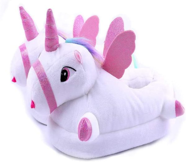 chausson licorne unicorne blanc