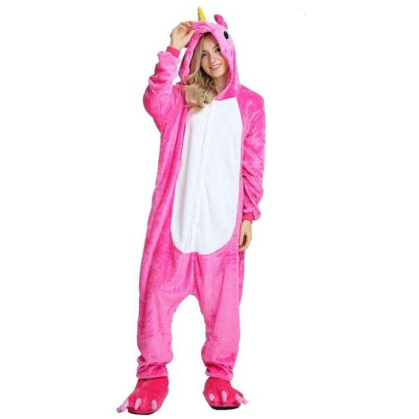 combinaison licorne femme rouge