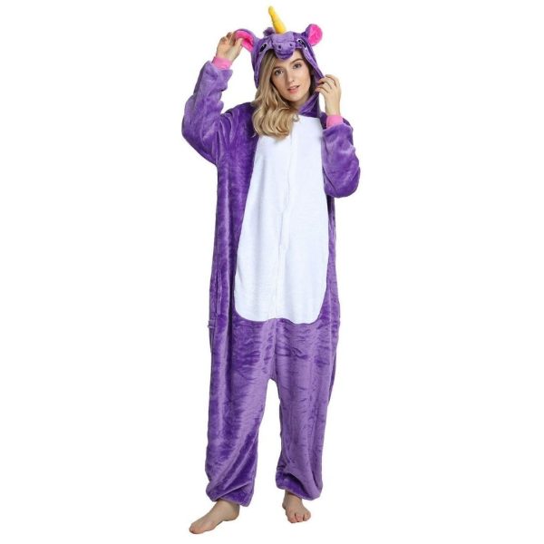 combinaison licorne femme violette