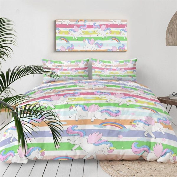 housse de couette licorne magique