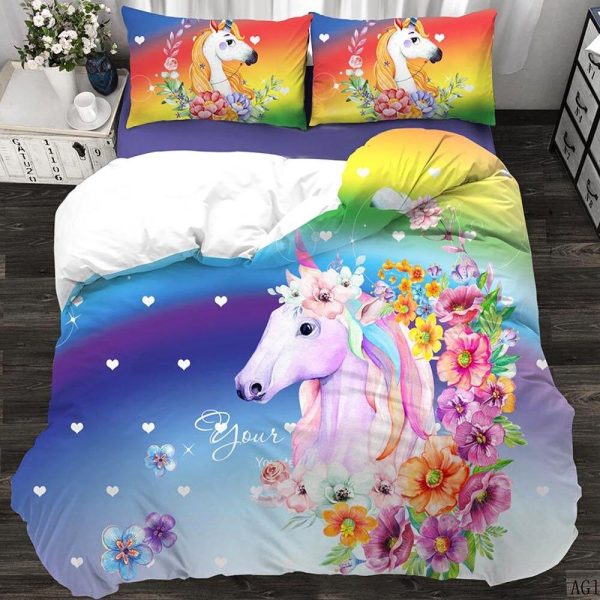 housse de couette licorne enfant sentimental