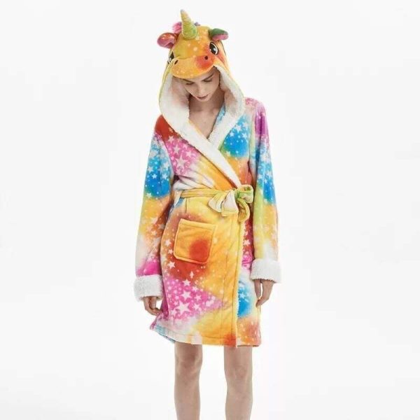 peignoir licorne adulte original