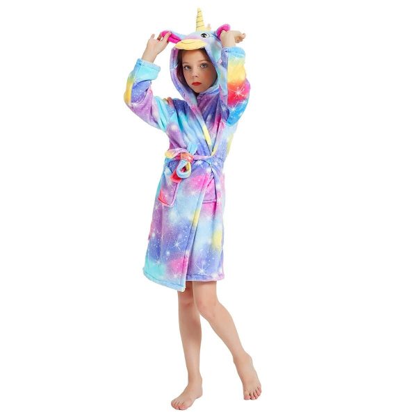 peignoir licorne enfant