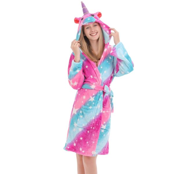 peignoir licorne femme tendance