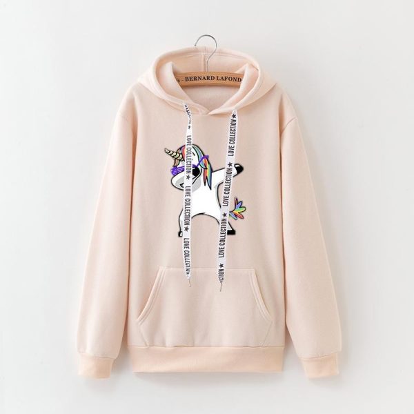 pull licorne basique beige élégant