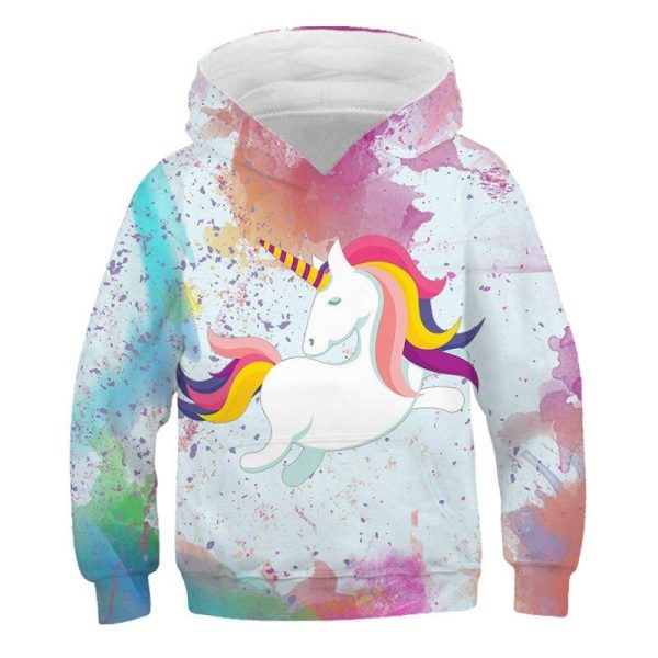 Pull Licorne Design pour enfants