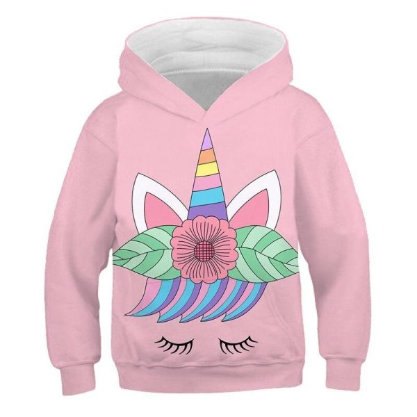 pull licorne tête de licorne