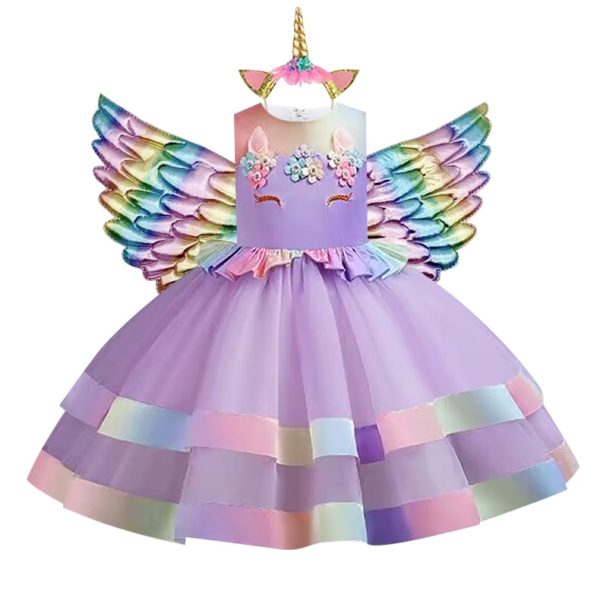 robe licorne fille
