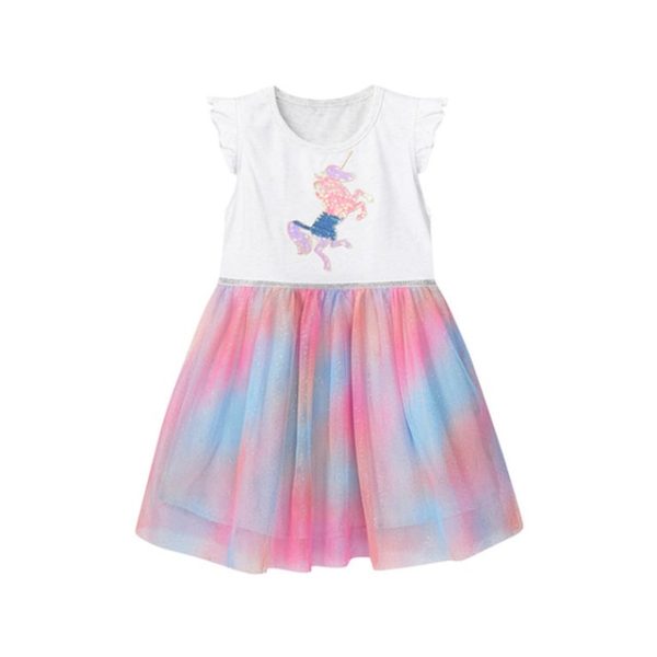robe licorne tie and dye