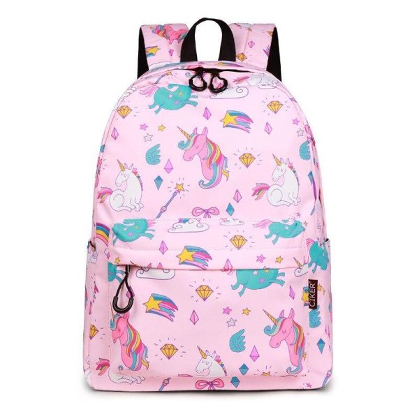 cartable licorne rose