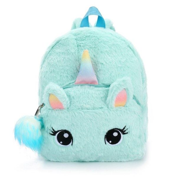 cartable licorne peluche