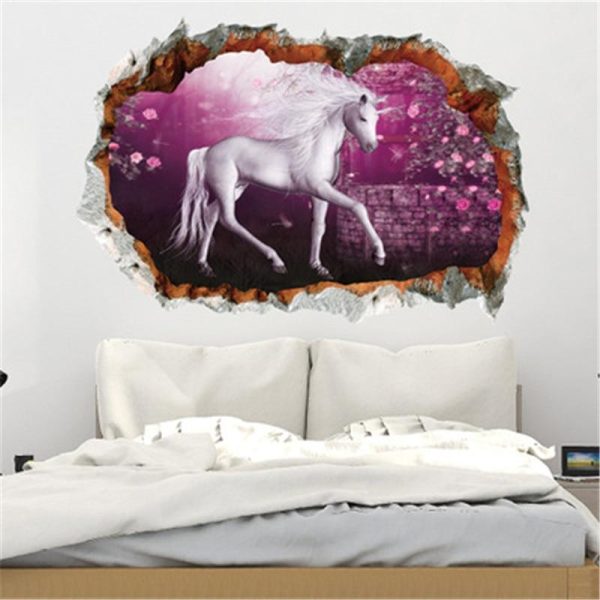 sticker licorne déco chambre