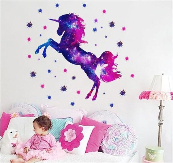 sticker licorne décoration