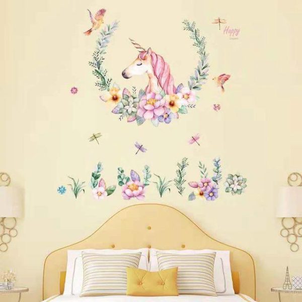 sticker licorne adulte vibrant