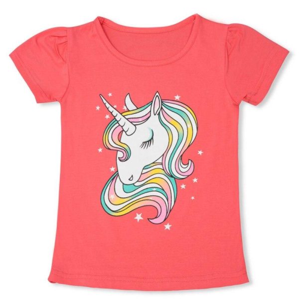 t-shirt licorne féerique