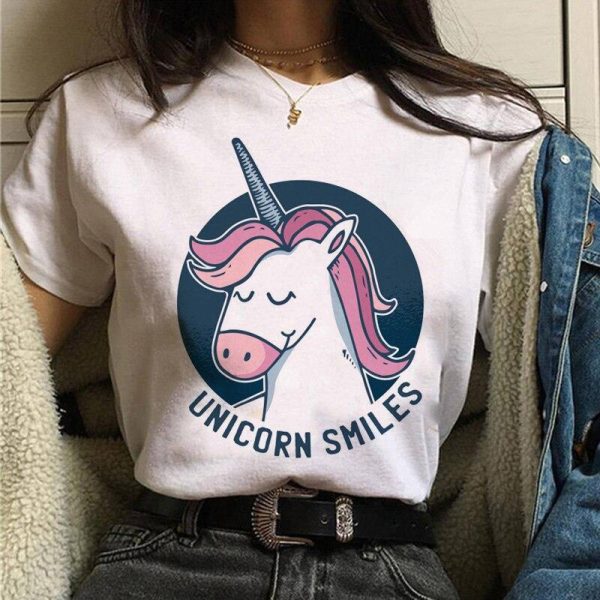 T-Shirt Licorne Sourire