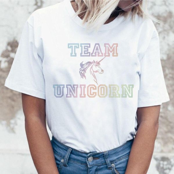 tshirt équipe unicorn