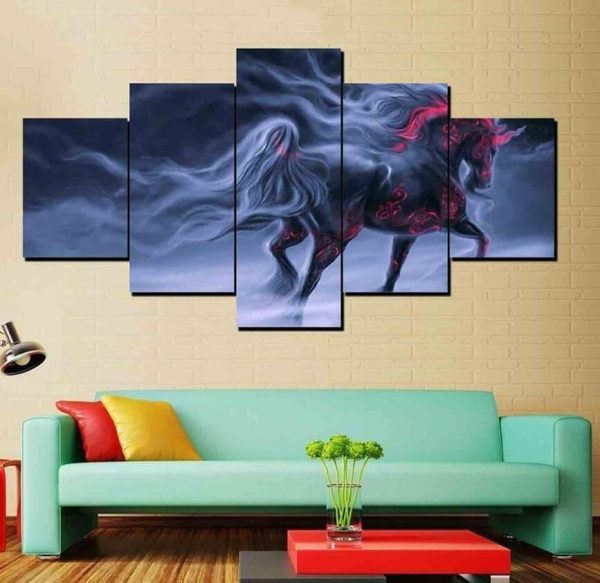 tableau licorne magique
