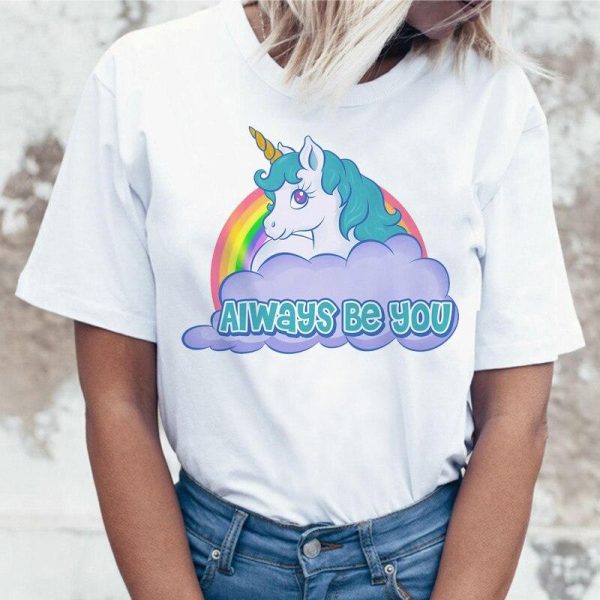 t-shirt licorne adulte