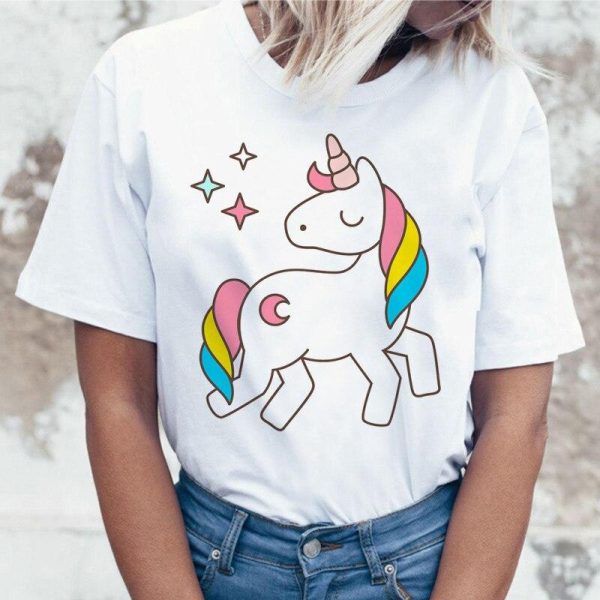 t-shirt licorne adulte