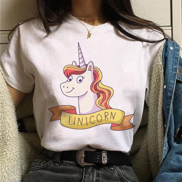 T-Shirt Licorne Unicorn design