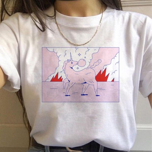 T-Shirt Licorne Vintage