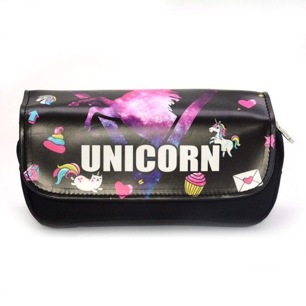 trousse licorne double compartiment
