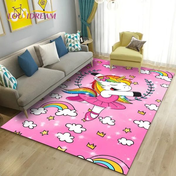 tapis licorne danse