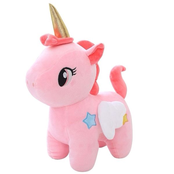 peluche licorne rose