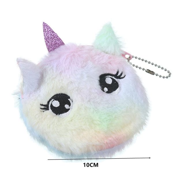 pochette licorne dégradé de couleurs