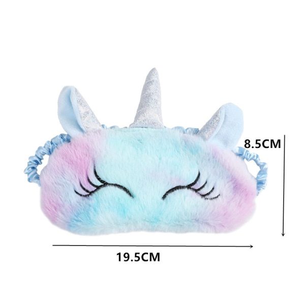 masque de sommeil licorne confortable