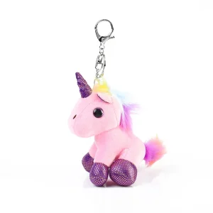 Peluche Licorne 13 cm – Porte-clés Adorable Cadeau