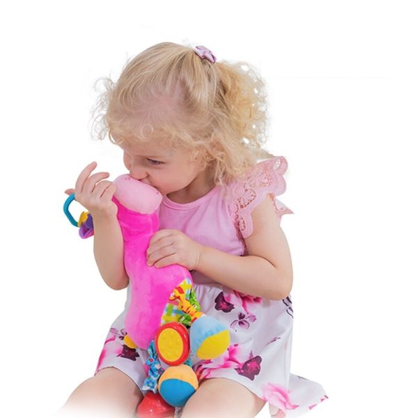 hochet licorne en peluche