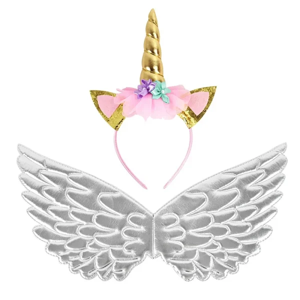 serre-tête licorne doré