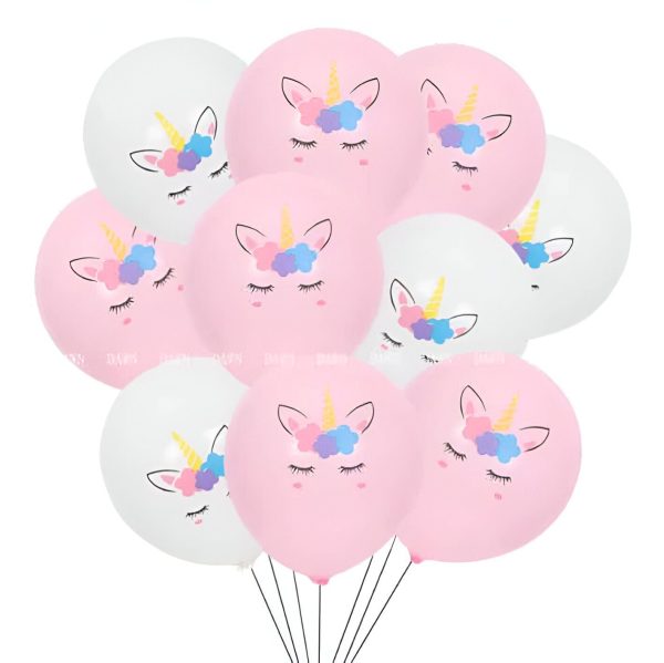 ballon en latex licorne pour fête