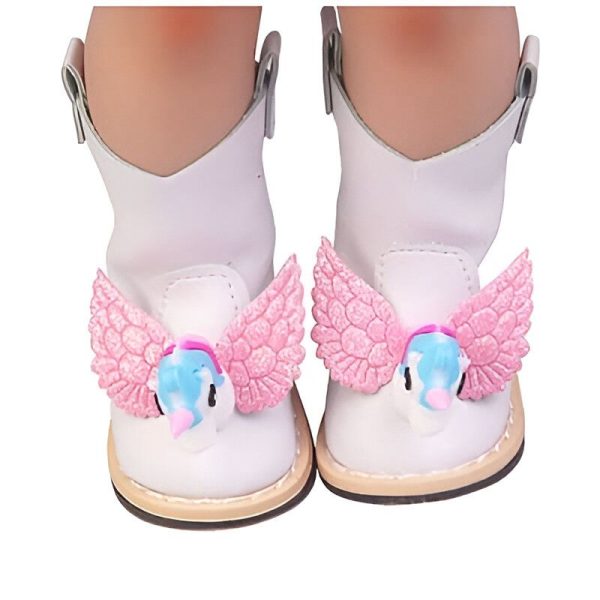 bottes licorne imperméables avec jouet