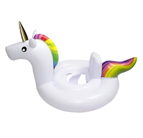 bouée licorne avec siège pour bébé