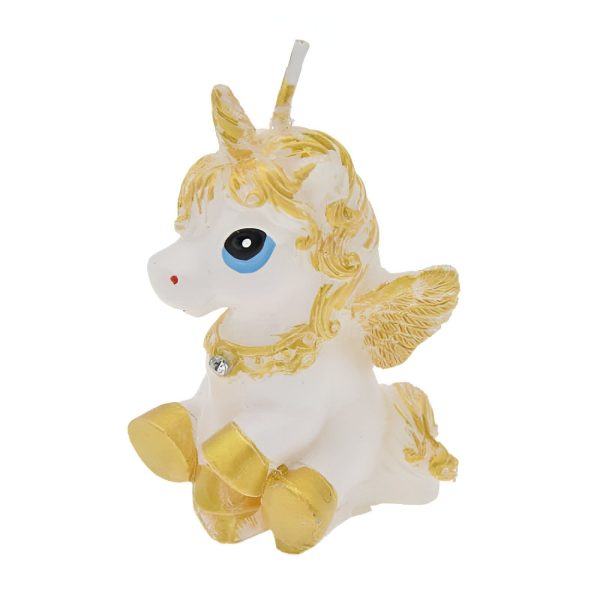 Bougie Licorne pour Gâteau Anniversaire