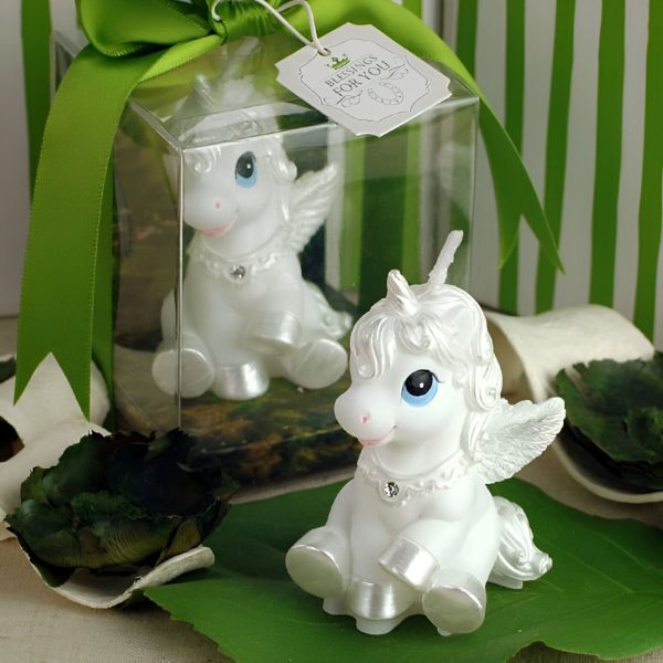 bougie parfumée licorne cerisier vanille