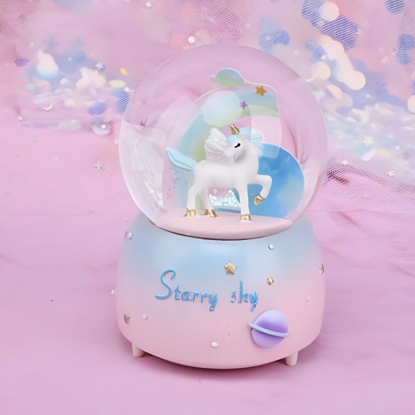 boule à neige Licorne pour enfant A Little Lovely Company