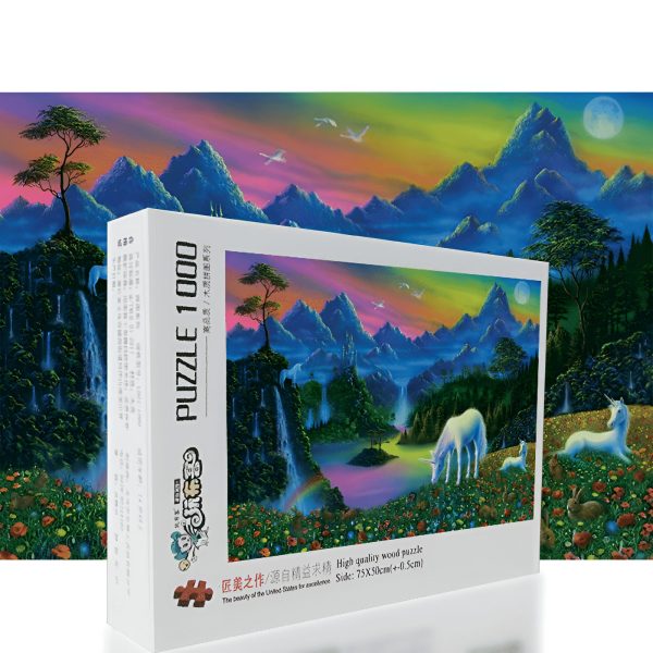 Burger magique et son puzzle Licorne