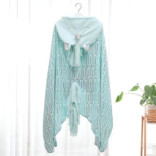 capuche écharpe licorne fantaisie crochet